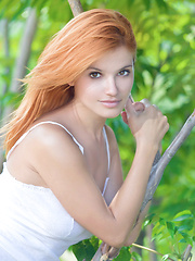 Very sexy redhead girl Viola - Pics