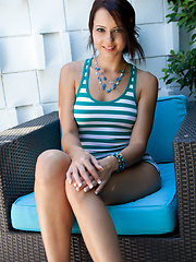 Natasha Belle Striped Tanktop - Pics