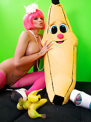 We Love Bananas Pics - Joslyn James and Jessica Jaymes decide they want to play a little dress-up - Pics