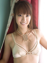 Azusa Yamamoto Asian is a very lustful chick posing so erotically - Pics