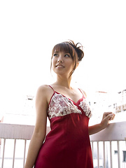 Azusa Yamamoto Asian is a very lustful chick posing so erotically - Pics