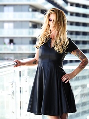 Brooke on a Balcony - Pics