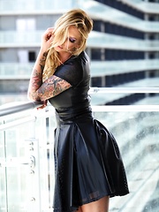 Brooke on a Balcony - Pics