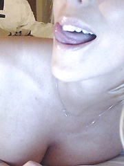 xoGisele wears a tight nude and black sexy body suit as she strips and fingers herself on her bed - Pics